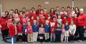 Seaside Christian Academy Students And Teachers Go Red For Women