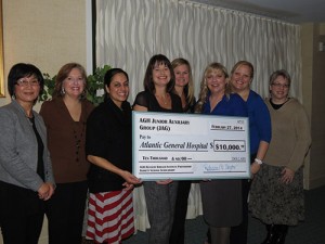 JAG Presents AGH With $10,000 Check