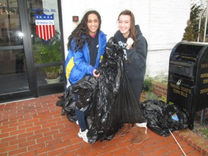 Shore Students Brave Harsh Elements For Cleanup