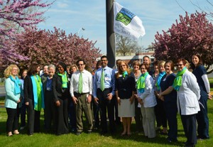 PRMC Raises Donate Life Flag In Honor Of National Donate Life Month
