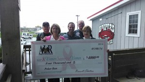 Americna Legion Riders Raise $4,000 For Women Supporting Women/Breast Cancer