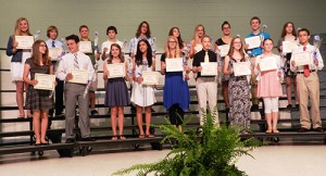Nineteen Eighth Graders At SD Middle School Receive Awards For Straight A’s