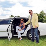 New Lovin’ Life Limos co-owner Kevin Sasada is pictured with former owner Tammy Patrick-Cebula.