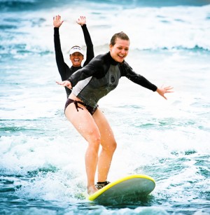 Teaching Surfing A Passion For Local Woman