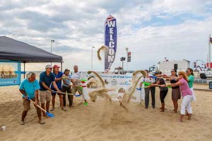 First-Ever Sandfest Activities Underway In Ocean City