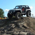 The former Tyson chicken plant has been revamped into several different courses to test out the mettle of the Jeeps and their drivers.