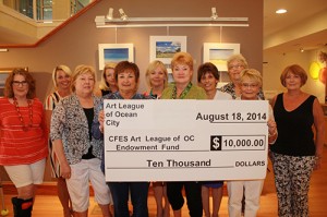 Art League Of OC Contributes $10K To Community Foundation