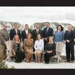 The new Coastal Association of REALTORS® Board of Directors include, back from left, Terrance McGowan, Joe Wilson, Joel Maher, Darron Whitehead, Don Bailey, Courtney Wright and Wesley Cox; and, seated from left, Vicki Harmon, Lauren Bunting, Brigit Taylor and Linda Moran. Submitted Photo