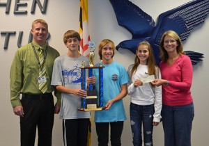 “Decatur 5K” Winners Presented With Trophy And Check