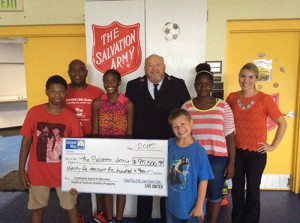 United Way Contributes $95,500 To The Salvation Army