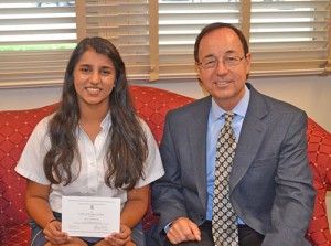 Worcester Prep’s Aelya Ehtashamhas Named A Commended Student In National Merit Scholarship Program