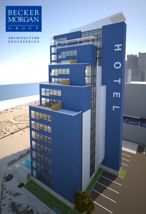 Major Hotel Addition Planned For Ocean City; 15-Story Structure Would Be Connected To Existing Quality Inn