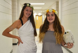 SD High School Mythology Students Dress Up During Halloween Celebration