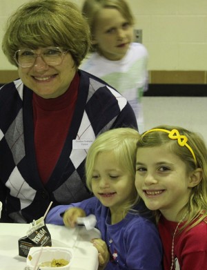 Annual Golden Grahams With Grandparents Held At Buckingham Elementary School