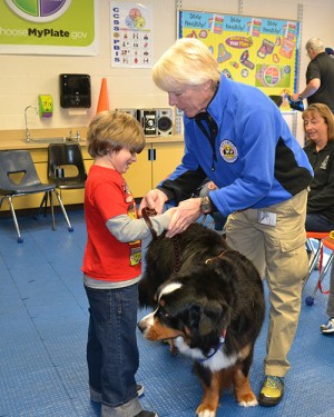 Worcester School Calls On Therapy Dog To Help Students Communicate
