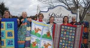 Quilters By The Sea Donate Quilts To Diakonia