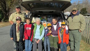 Cub Scout Pack 480 From Berlin Collect Donated Pet Food And Pet Care Items For Kenille’s Kupboard