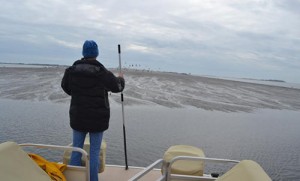 Major Channel Dredging Project Creating New Islands In Watershed