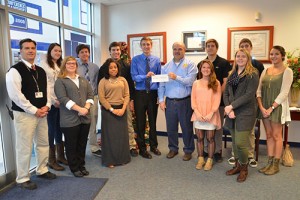 SD High School National Honor Society Presents Believe In Tomorrow Children’s Foundation With Check