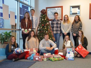 SD High School National Honor Society Holiday Committee Adopts Worcester G.O.L.D. Family