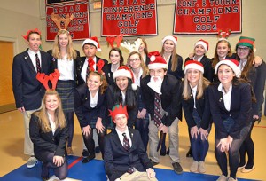 Worcester Prep Grades 6-12 Hold Christmas Choral Concert