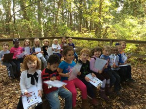 Pre-Kindergarten Class At Showell Elementary Complete Science Lesson On “Signs Of Autumn”
