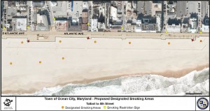 OC Boardwalk Smokers Will Have To Use Designated Areas On Beach; Ordinance Headed For Approval Next Month