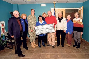 Star Charities Presents Check For $4,500 To Wounded Soldiers