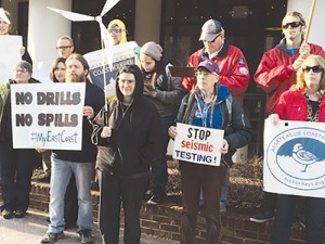 Local Contingent Expresses Concerns Over Proposed Offshore Drilling