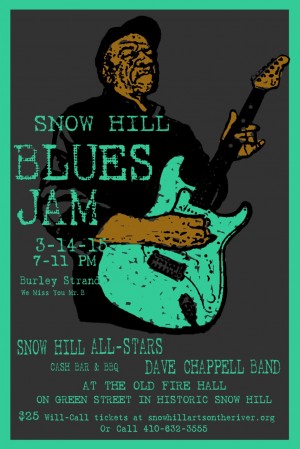 Saturday’s Snow Hill Blues Jam To Honor Late Burley Strand