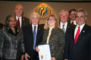 Worcester County Commissioners Present Commendation To Beth Gismondi
