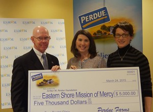 Arthur W. Perdue Foundation Announces $5,000 Grant To Continue Its Support For The Eastern Shore Mission Of Mercy