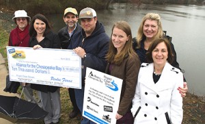 $10,000 Arthur W. Perdue Foundation Grant Presented To Alliance For The Chesapeake Bay And Project Clean Stream