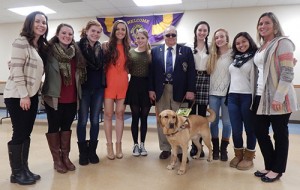 OC/Berlin Leo Club Members Present Check To Leader Dogs For The Blind Program