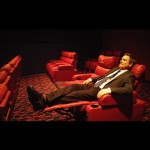 Fox Theaters President Don Fox is pictured in one of the new luxury recliners installed at the north Ocean City theatre this spring. Photo by Joanne Shriner