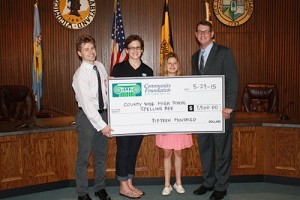 Community Foundation Of The Eastern Shore Presents $1,500 Grant To Introduce County Wide High School Spelling Bee