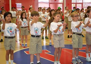 Worcester Prep First Grade Students Perform During Annual Spring Music And Art Festival