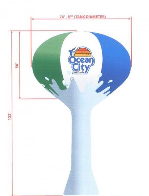 Council Moves Ahead With Beach Ball Water Tower