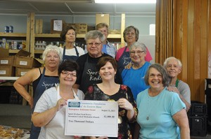 CFES Awards $2,000 Emergency Assistance Grant To Spirit Kitchen Food Pantry
