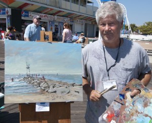 Artists Play Key Role In Ocean Rescue, Then Capture Inlet Event On Canvas