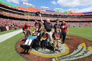 Governor Larry Hogan Attends Redskins Game With Four Children From The Cool Kids Campaign