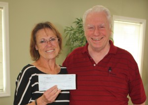 Selbyville Elks Lodge 2173 Presents $1,000 Check To Sponsor Soles For Seniors Fund-Raiser