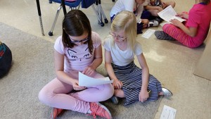 Second-graders Hear Four-graders Opinion Essays They Wrote For Writer’s Workshop