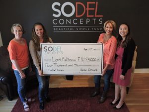 SoDel Cares Donates $4,000 To Parent-teacher Organization At Lord Baltimore Elementary School