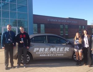 Adams And Porter Named Premier Driving School March Athletes Of The Month
