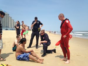 Good Samaritan, Rescue Swimmers Aid Distressed Body Boarders