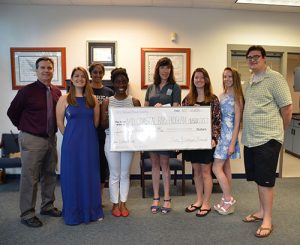 SD High School Class Of 2016 National Honor Society Donates $500 To Maryland Coastal Bays