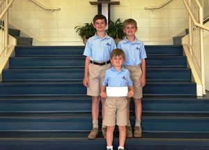 Myers Family Makes Generous Donation To Most Blessed Sacrament Catholic School