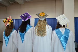 Graduates Add Some Some Flair To Their Graduation Caps
