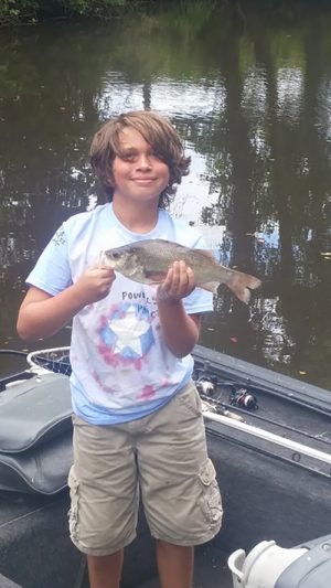 Local Kid Sets State White Perch Record